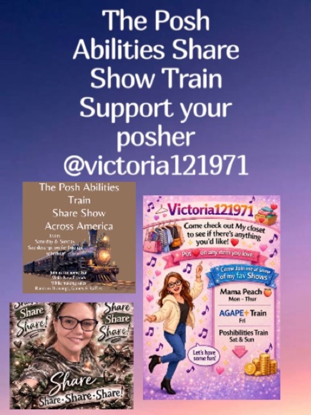 The POSH Abilities Share Show Live Flyer - Picture 4 of 15